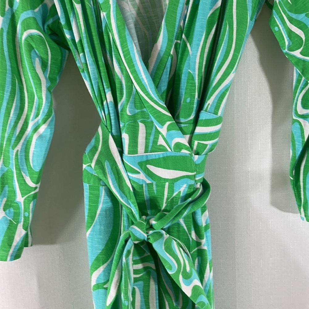 Lilly Pulitzer Meridian Wrap Dress - Picture 5 of 11